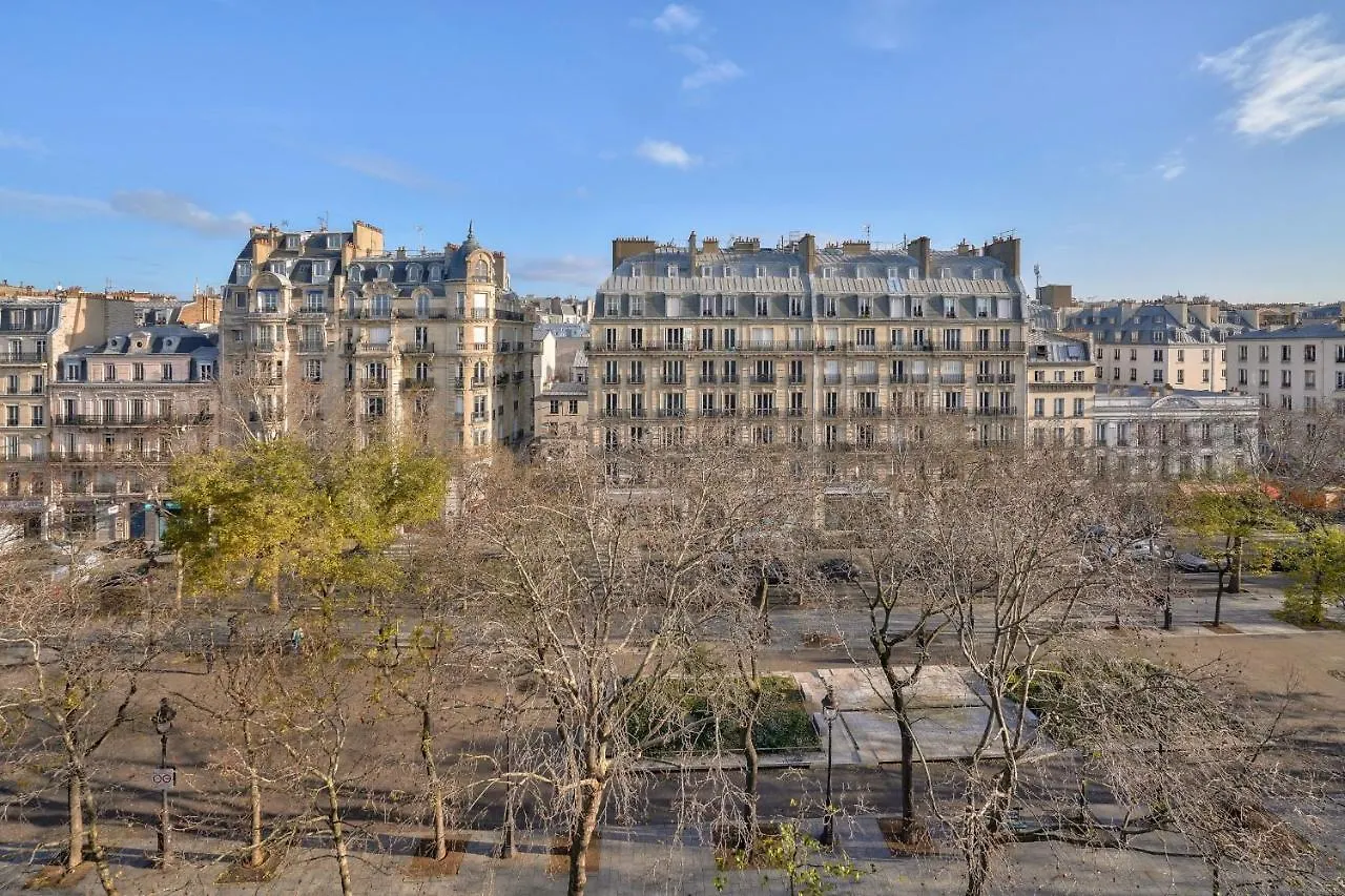 アパート パリGuestready -- Rooftop Maisonette In Folie-Mericoutアパートメント フランス